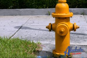 parking in front of a hydrant