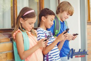 restrict cellphones in school